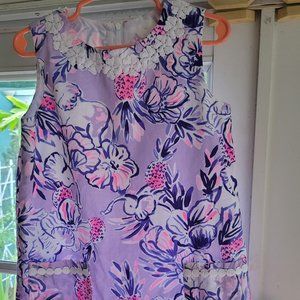 LIKE NEW Lilly Pulitzer Girls SHIFT DRESS SZ 5